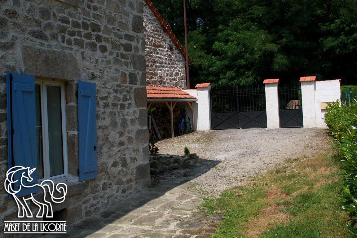 Villa Maset De La Licorne Nedde Exterior foto